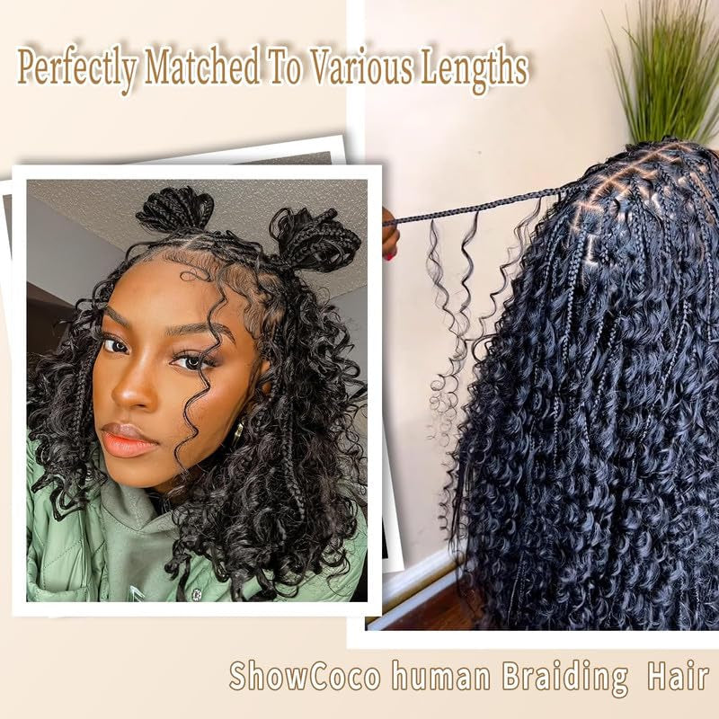 Water Wave Bulk 14 inches for Braiding 2Bundles